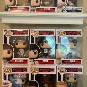 Stranger things season 4 funko pops